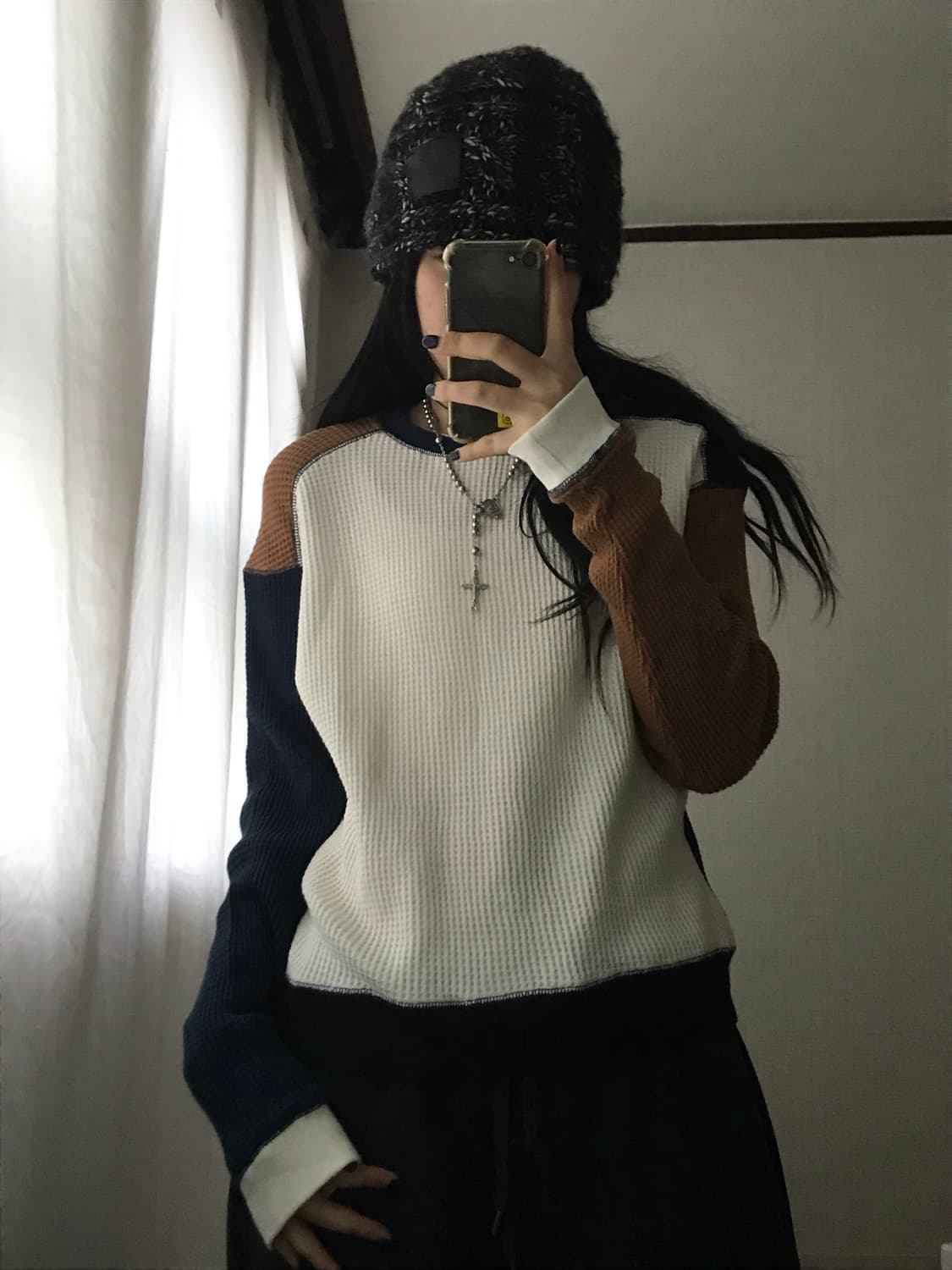 빔즈 와플 롱슬리브 상품이미지1