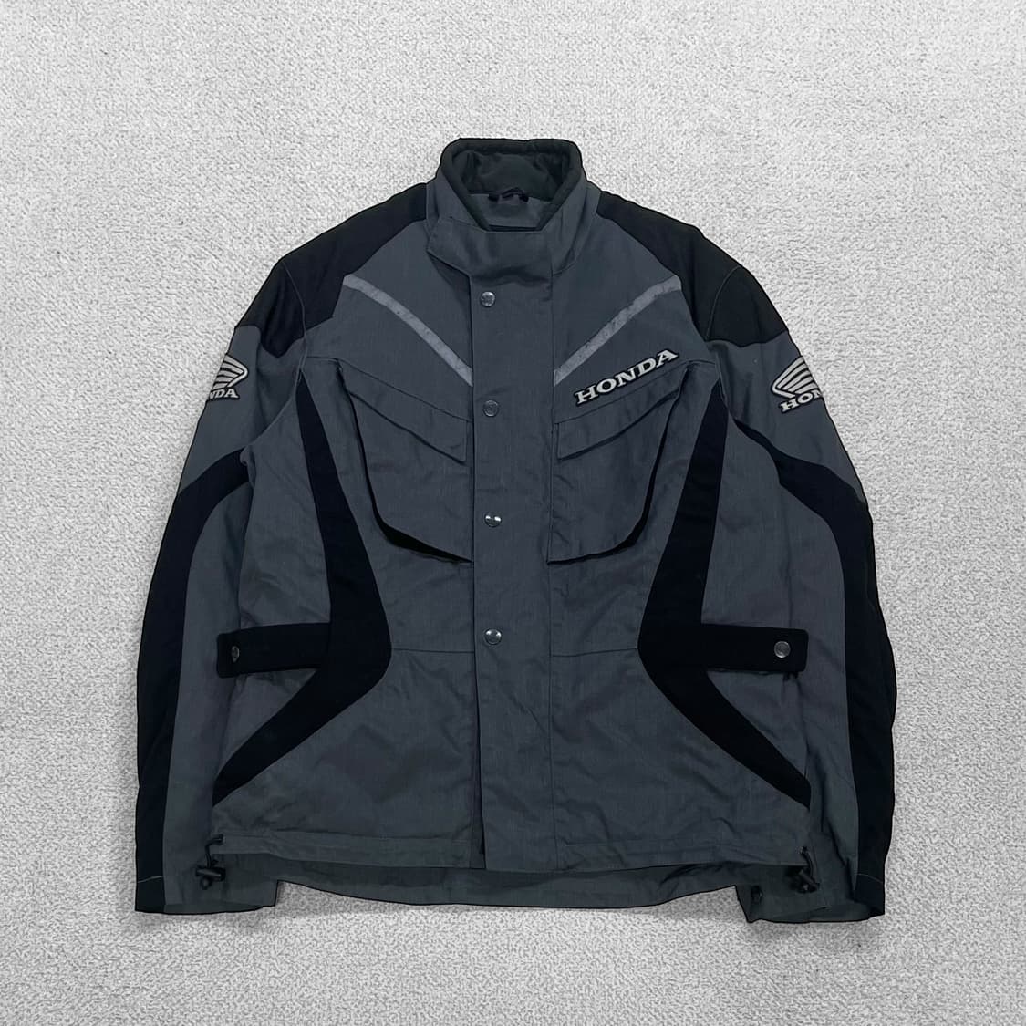 혼다 Honda 리플렉티브 레이싱 자켓 그레이 상품이미지1