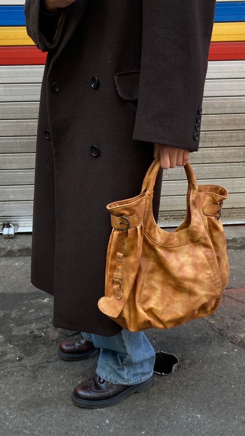 빈티지 하트 키링 호보백 상품이미지1