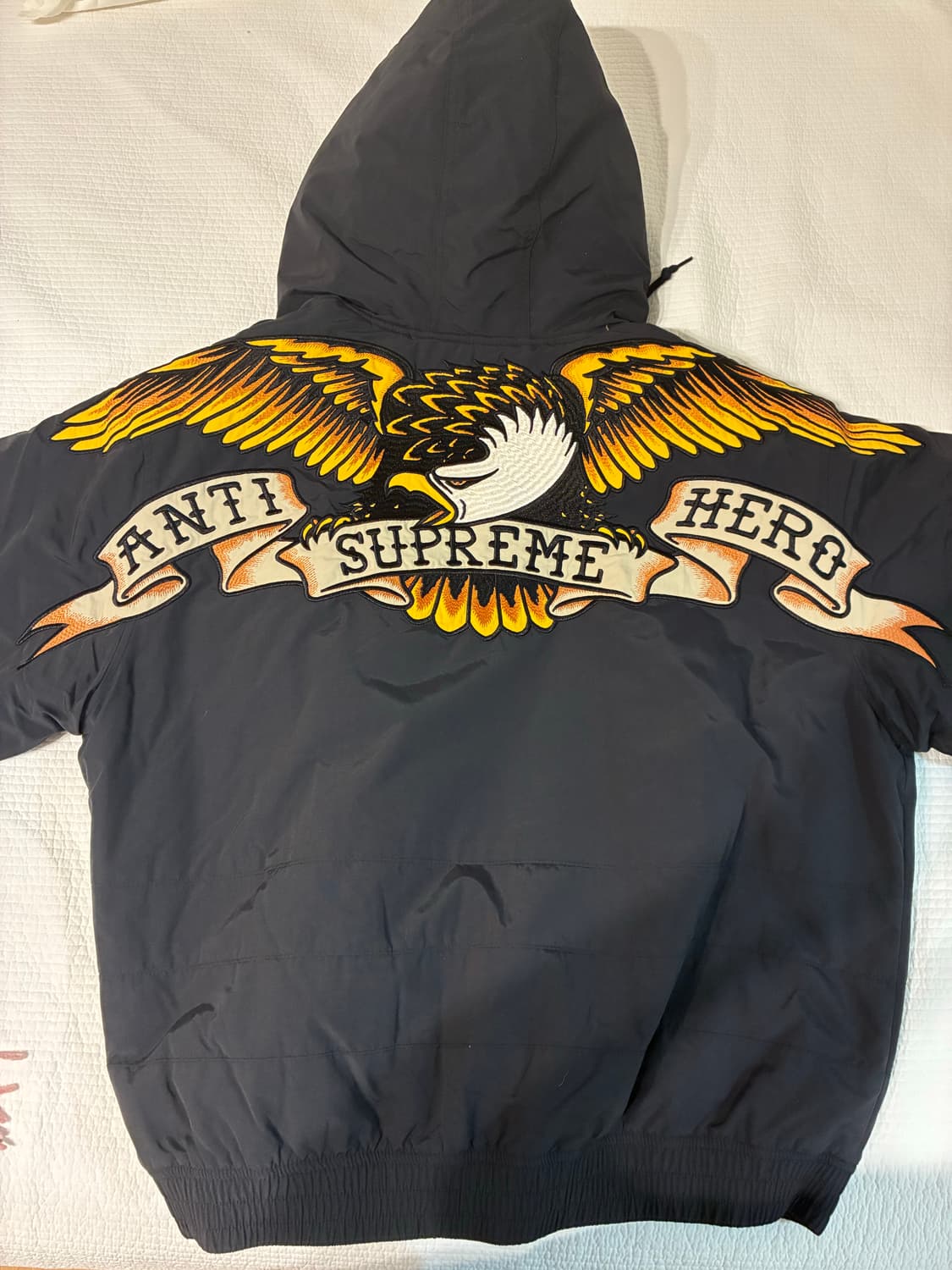 슈프림 안티히어로 스타디움자켓 라지 상품이미지2