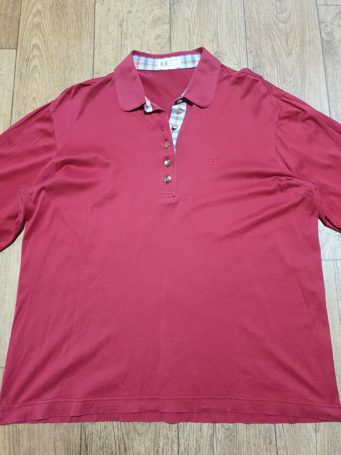 1104 닥스 긴팔 카라티 95 사이즈입니다 상품이미지1