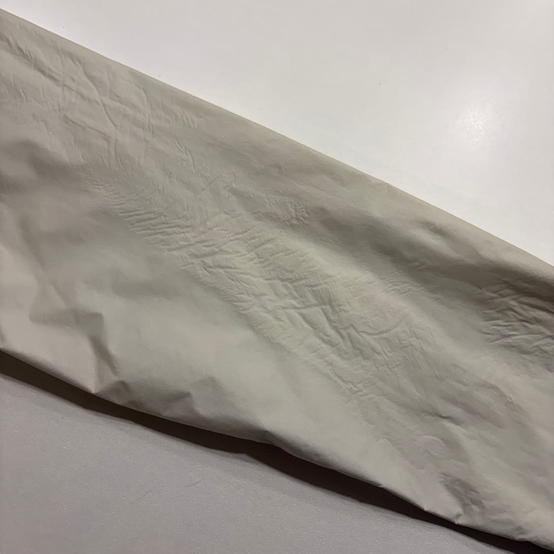 [M] 몽벨 우먼 아이보리색 후드 바람막이 자켓 C88 상품이미지7