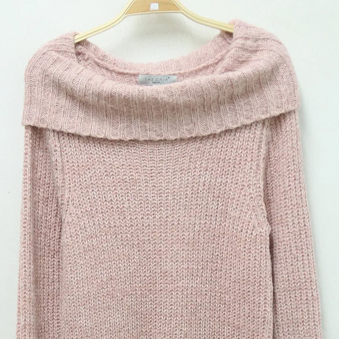 THEORIA 터틀넥 울 혼방 원피스 61083 상품이미지3