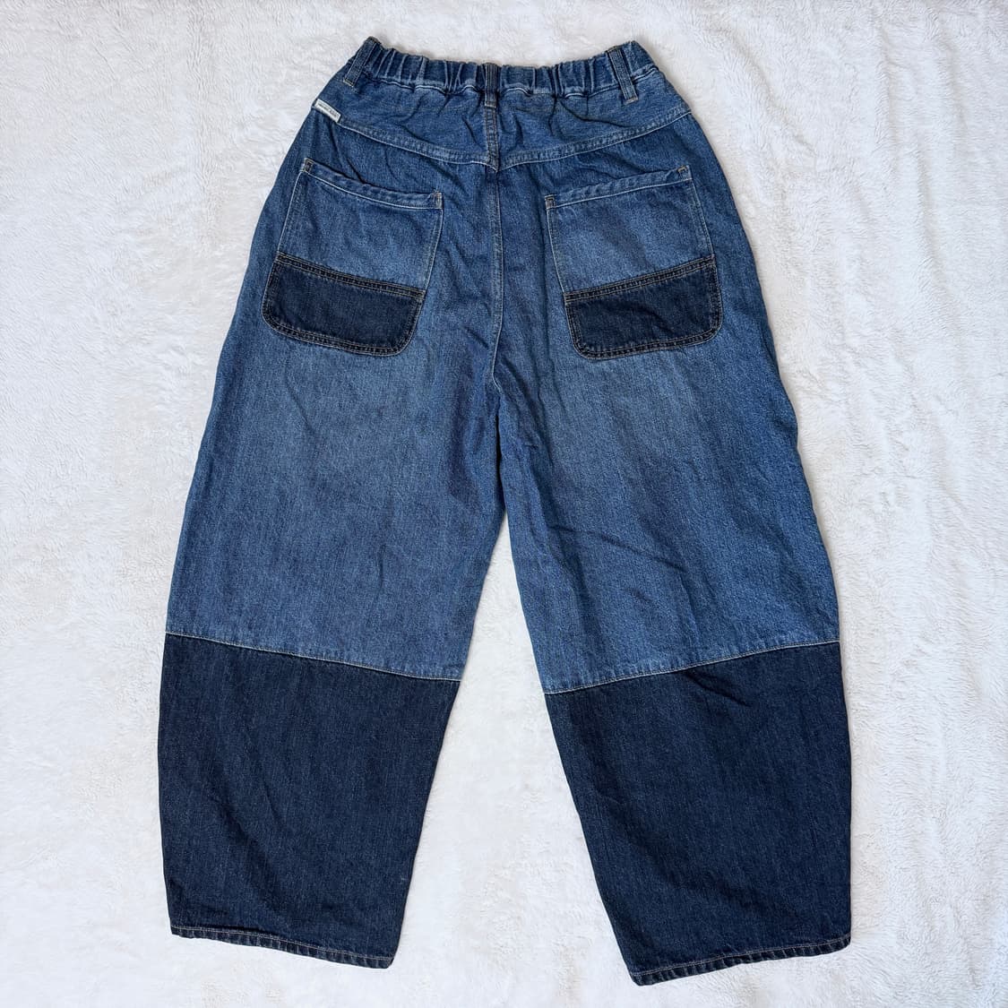 Nico And 아메카지 모리걸 벌룬핏 데님 팬츠 상품이미지3