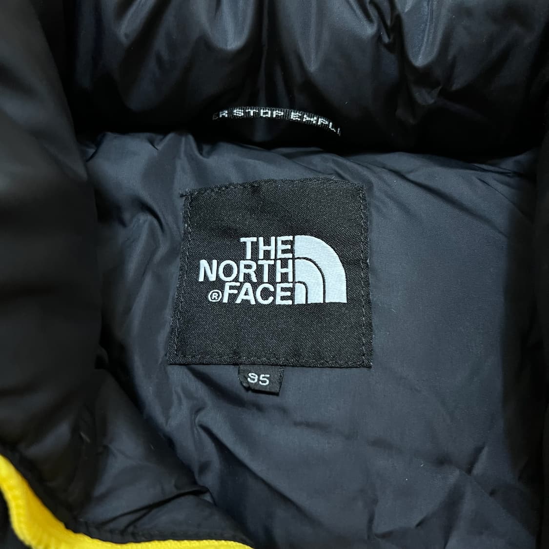 노스페이스 구스다운 옐로우 700 눕시 패딩 M/95  상품이미지4