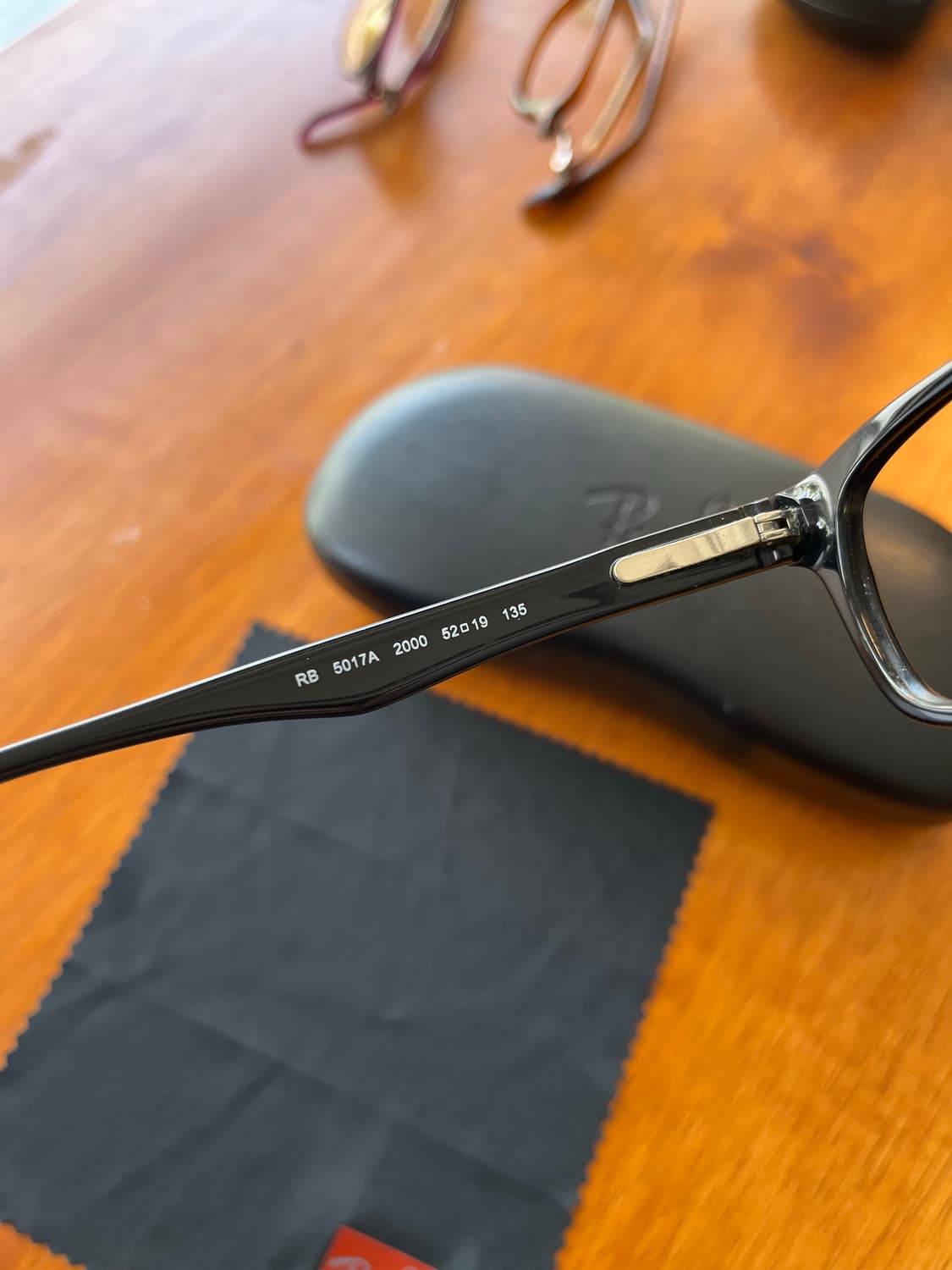 레이벤 RB5017A 2000 뿔테안경 상품이미지7