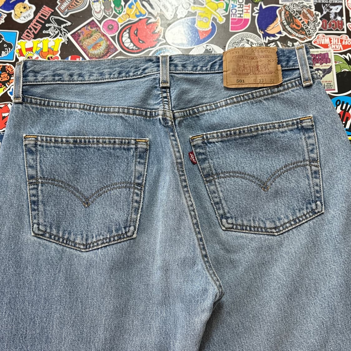 Early 00s USA 리바이스 501 블루 진 데님 팬츠 32 상품이미지3