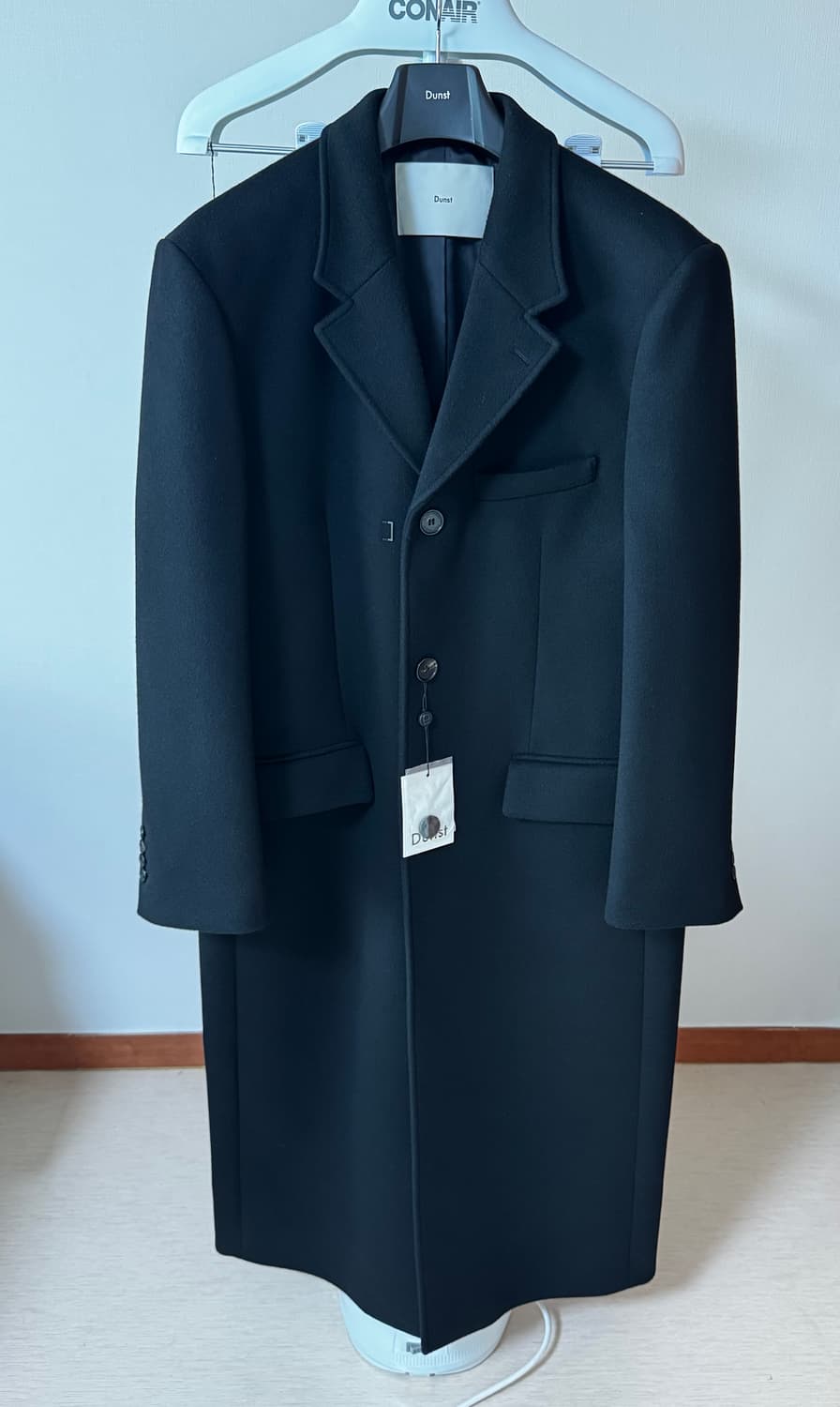 던스트 2웨이 3버튼 캐시미어 코트 L 새상품 상품이미지3