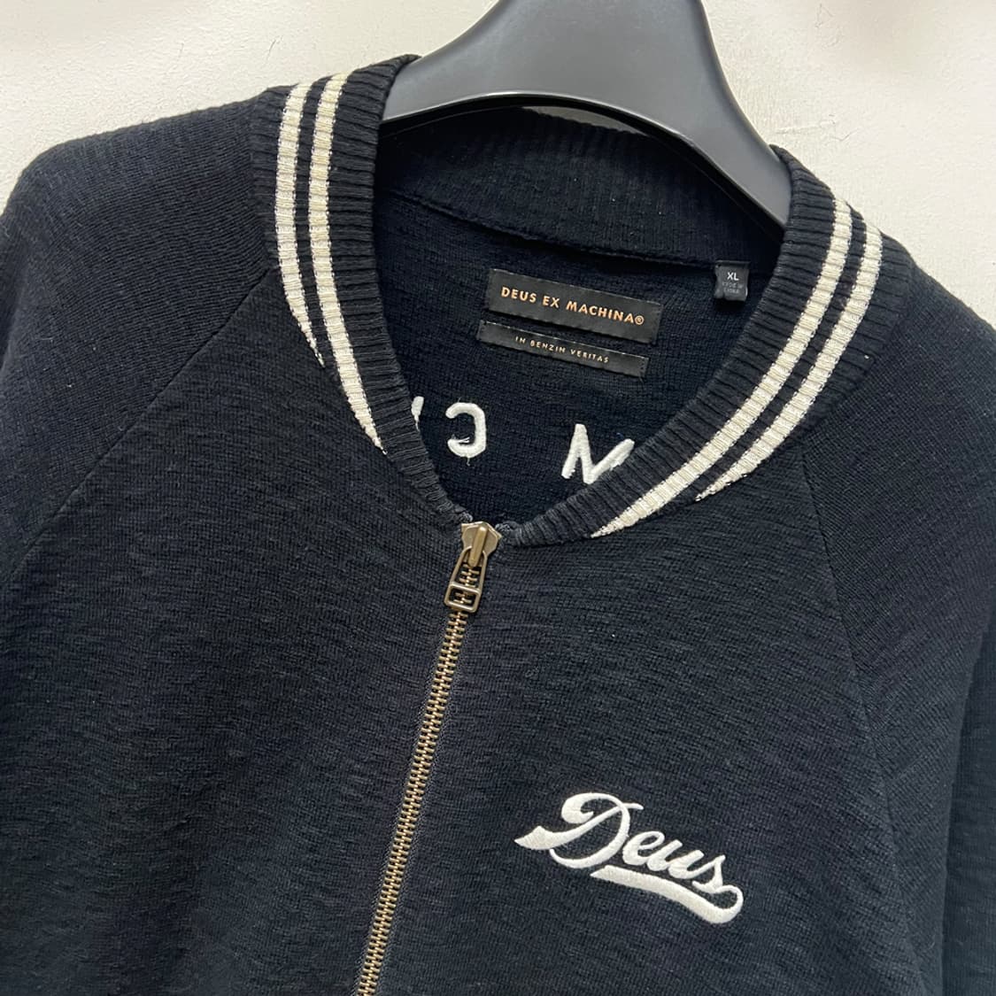 데우스 엑스 마키나 니트 블루종 자켓 XL 상품이미지4