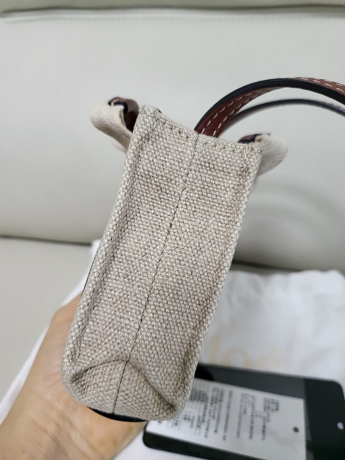 끌로에 우디 나노백 정품 상품이미지3