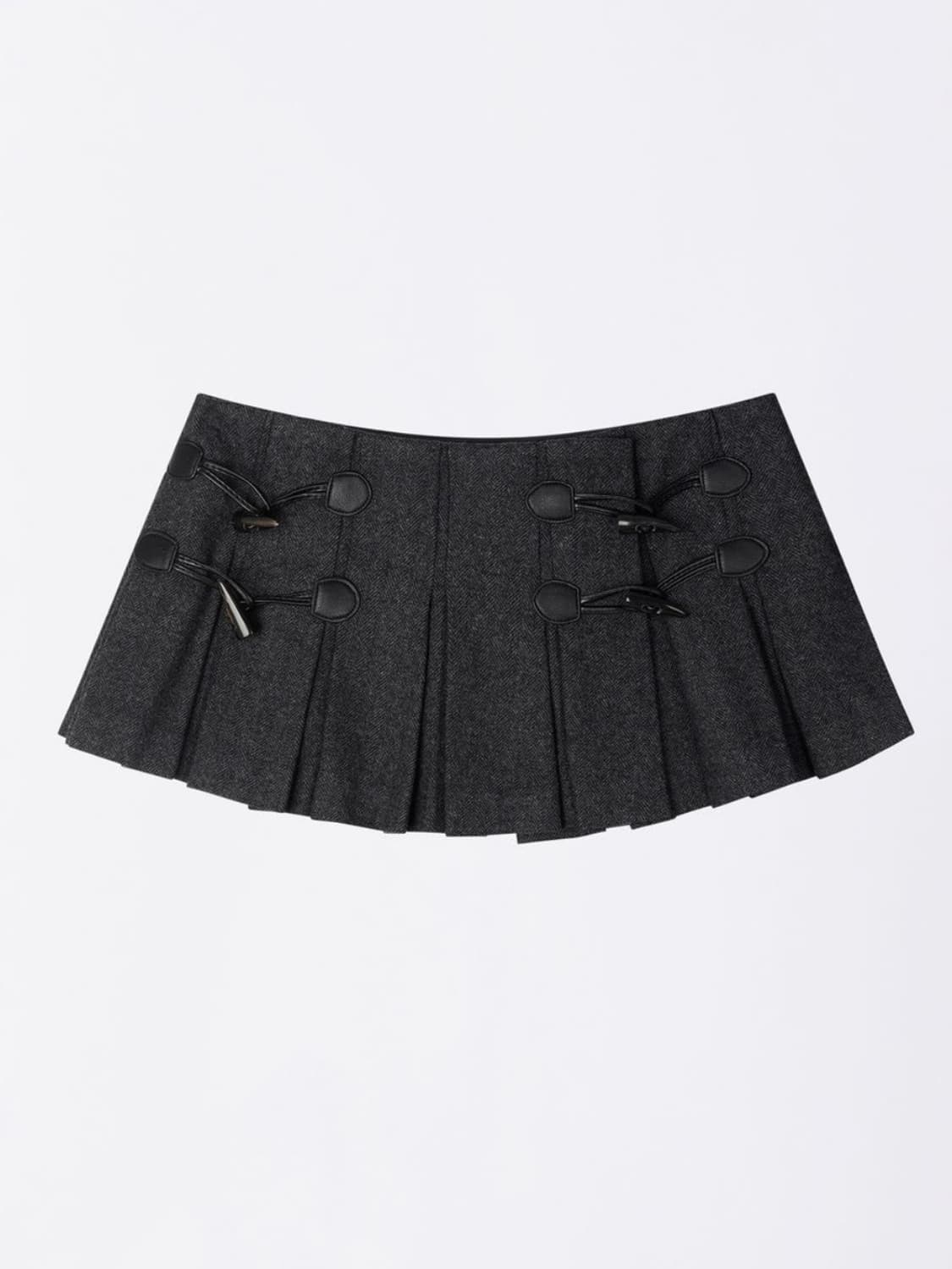 [급처] 스컬프터 제니 치마 울 마이크로 랩 스커트 상품이미지4