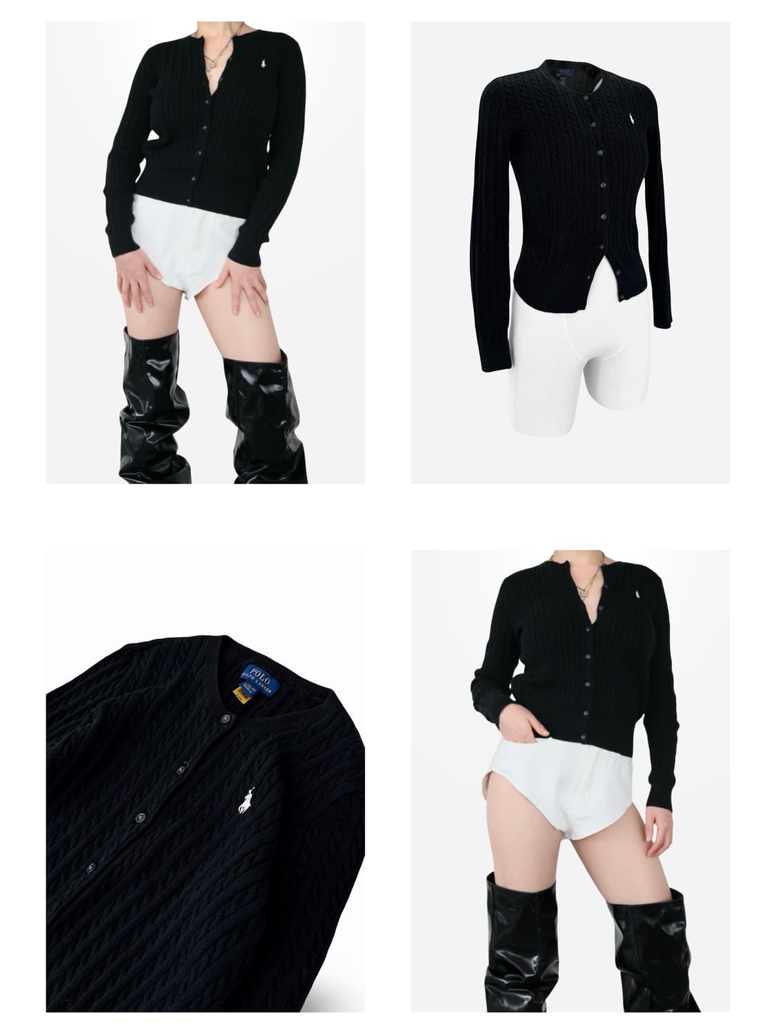 Polo Ralph Lauren Cable Knit Cardigan 상품이미지1
