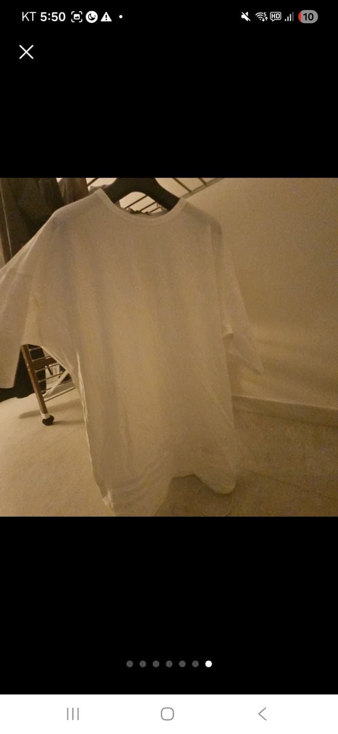 17만원)와이쓰리 Y-3 HG6090 오버사이즈 반팔 티셔츠 M 아디다스 상품이미지6