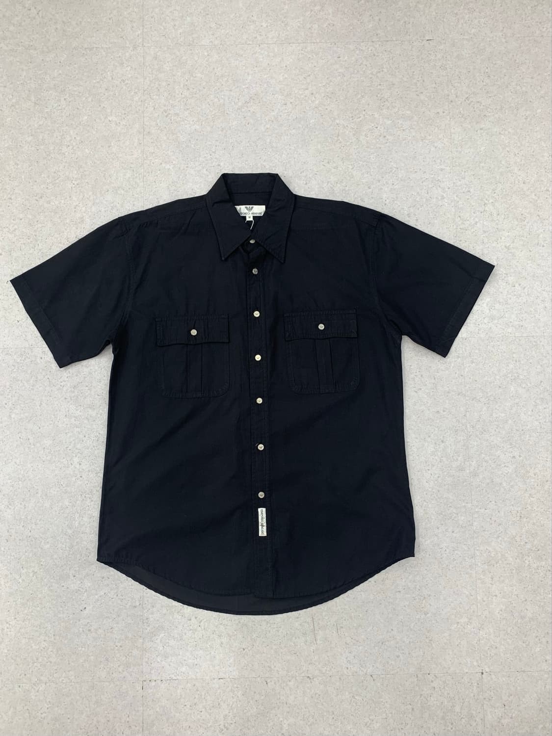 Armani 알마니 블랙 셔츠 상품이미지1