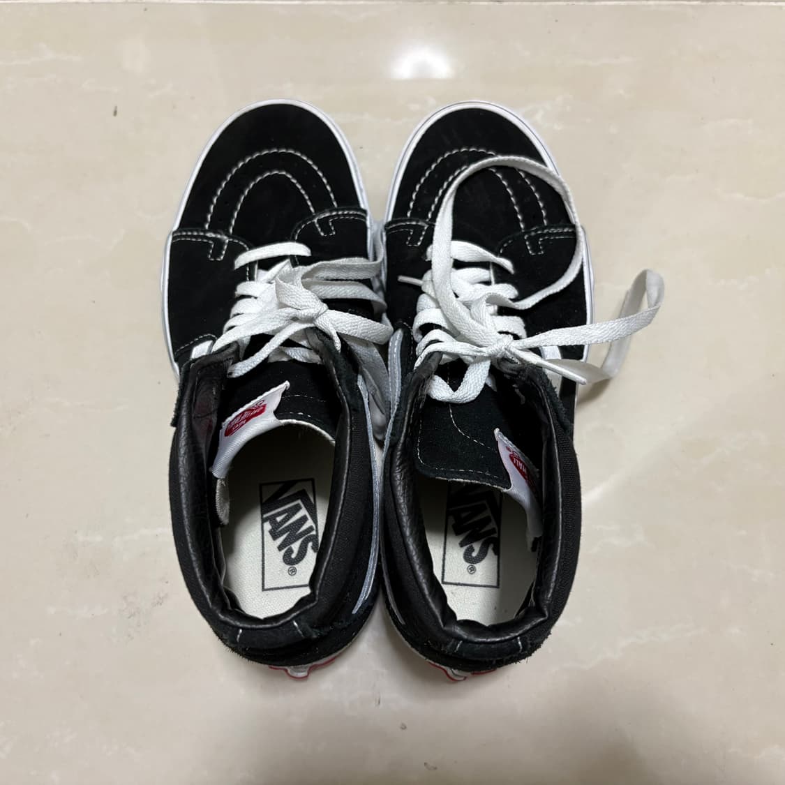 반스 스케이트 하이 블랙 상품이미지3