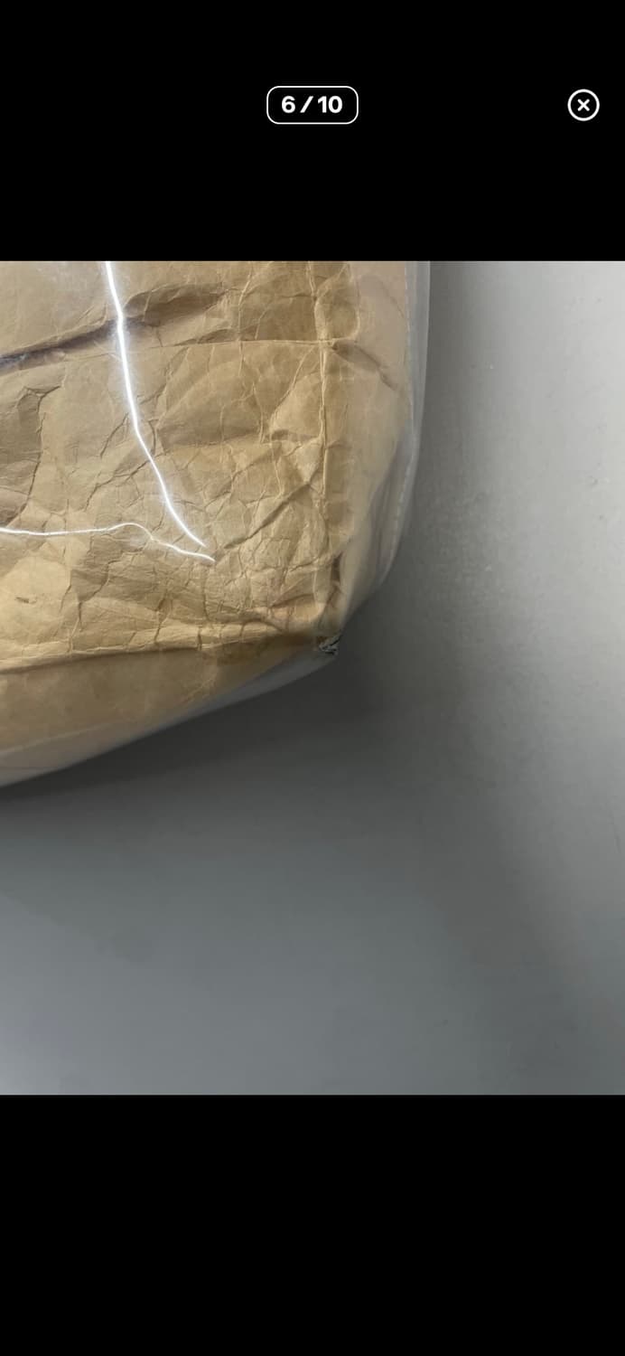 꼼데가르송 PVC 페이퍼 쇼퍼백 상품이미지5