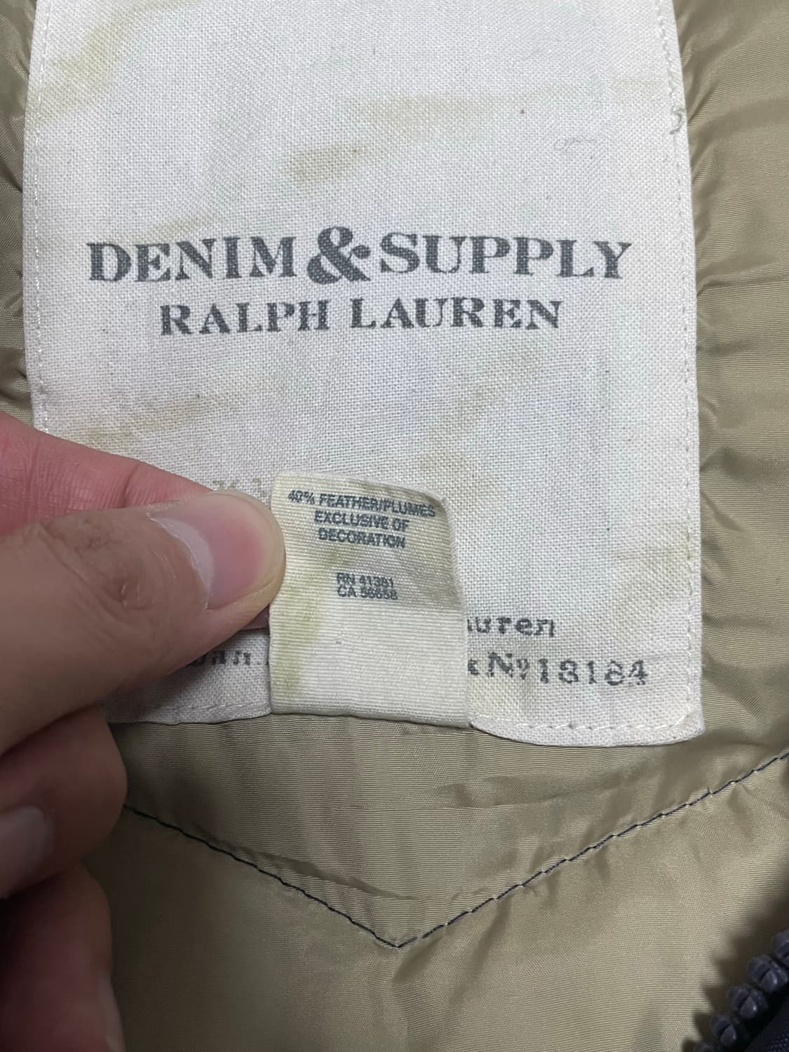 데님앤서플라이 랄프로렌 패딩 점퍼 상품이미지9