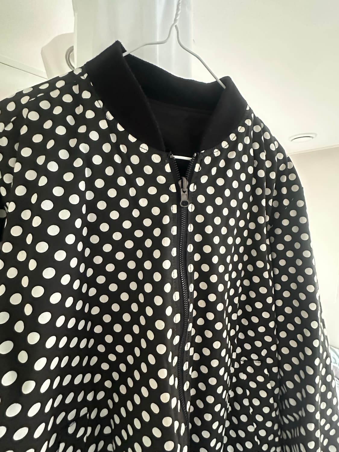 빈티지 땡땡이 점퍼 상품이미지1