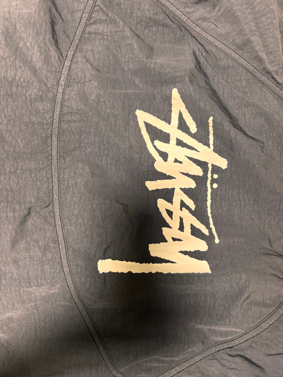 Nike x Stussy Windrunner Jacket Off Noir 상품이미지3