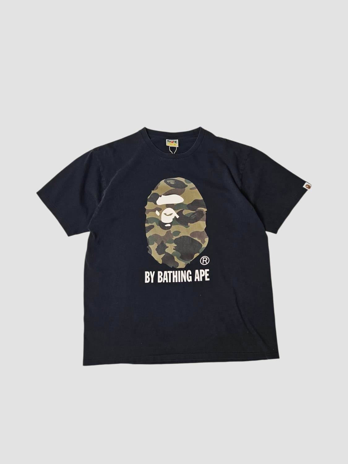 베이프 빅헤드 카모 사루 티셔츠 2XL XXL 상품이미지1