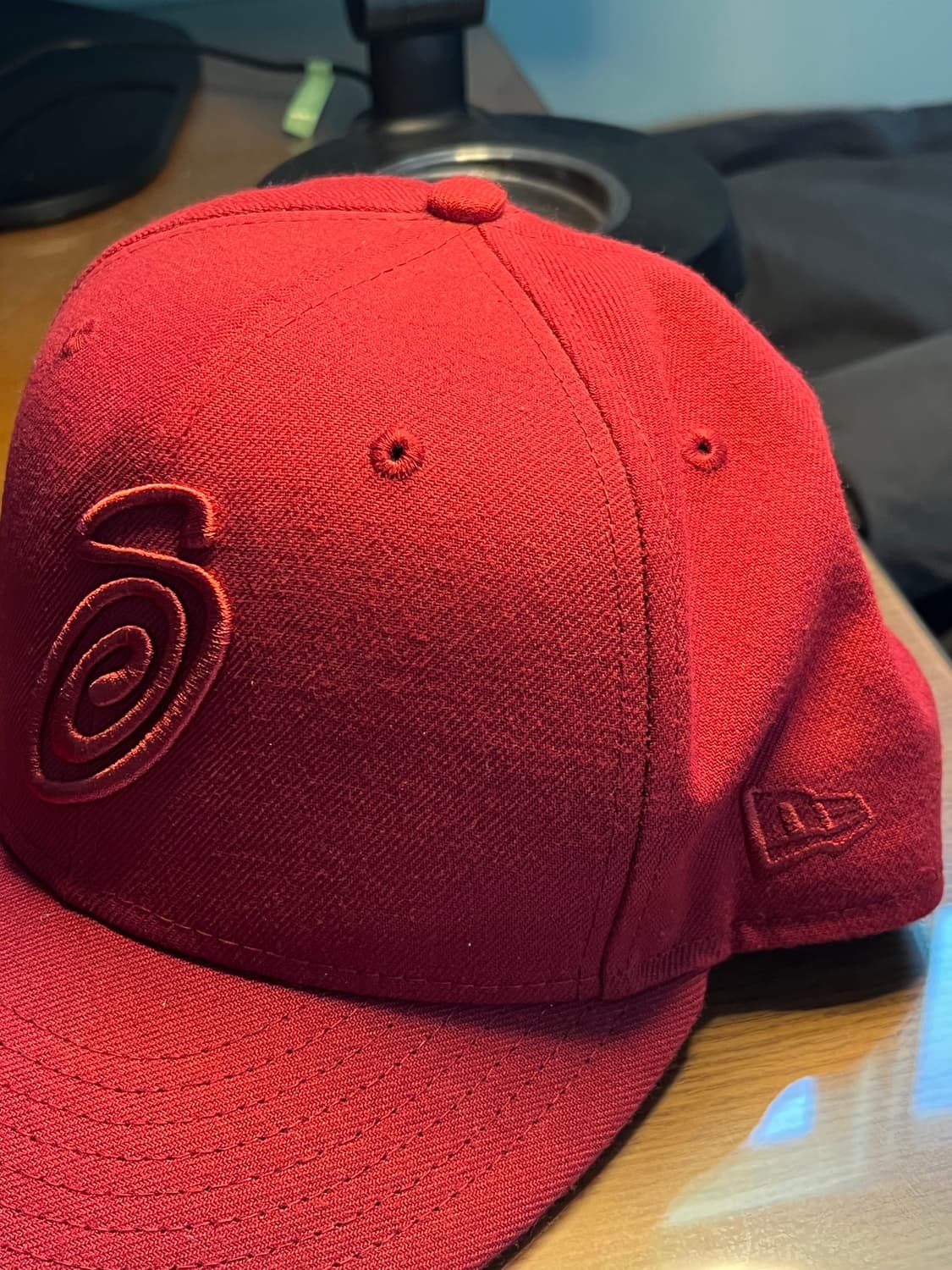 스투시 뉴에라 2024년 볼캡 레드 상품이미지2