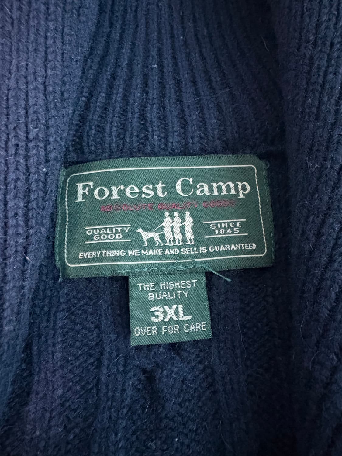 포레스트 캠프 숄카라 가디건 남성 2XL 상품이미지2