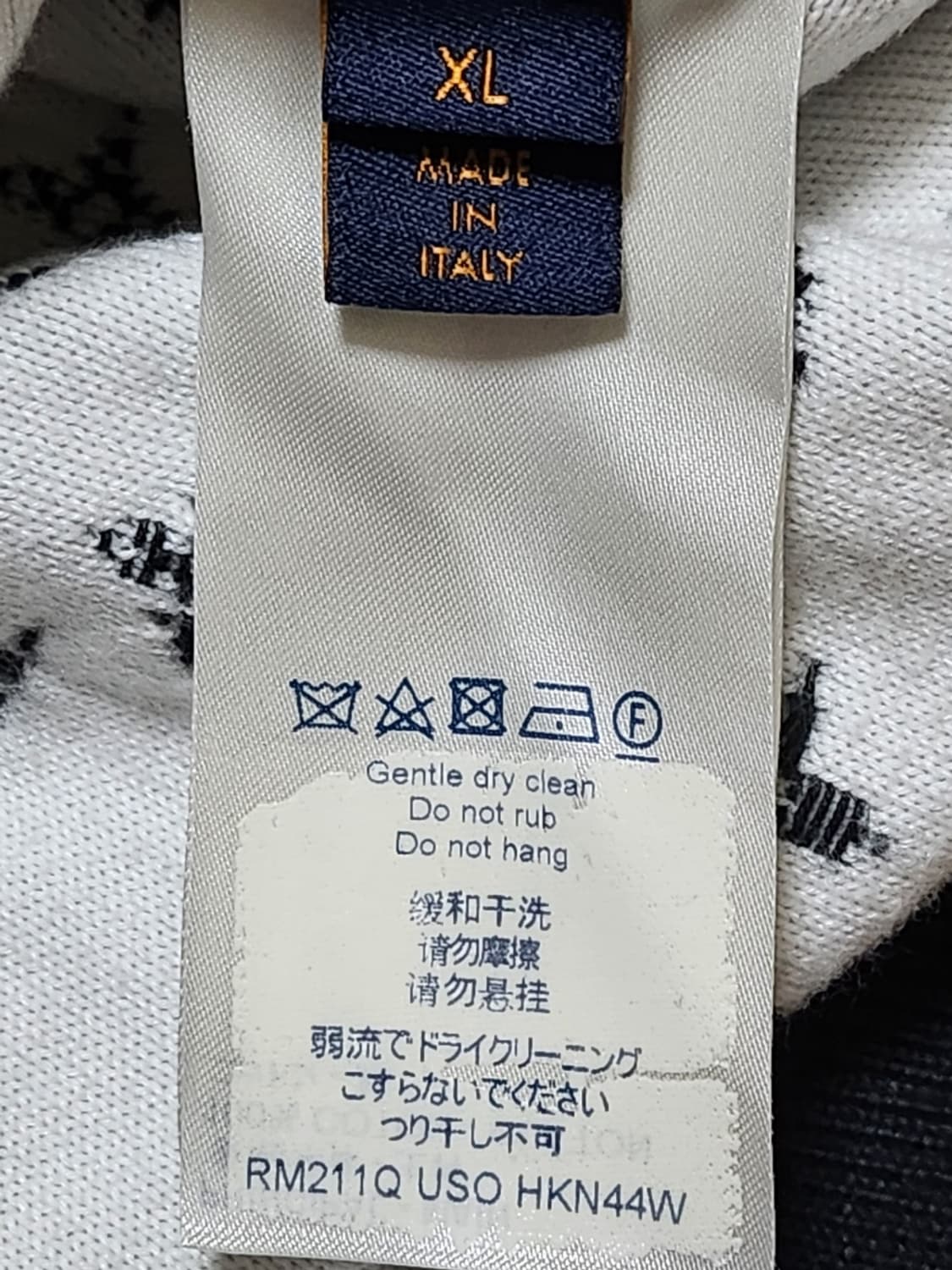 [XL] 루이비통 블랙 멀티 모노그램 니트 RM211Q 상품이미지8