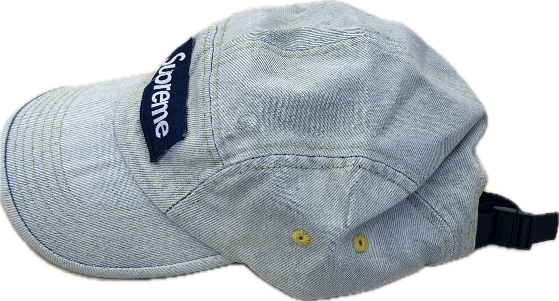 슈프림 데님 캠프캡 더티 인디고 23SS 상품이미지3