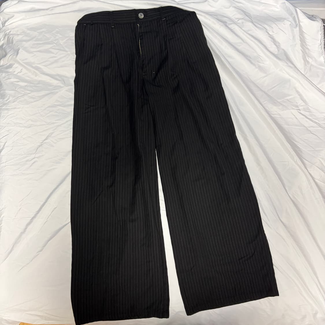 폴리테루 핀 스트라이프 트라우저 3 상품이미지3