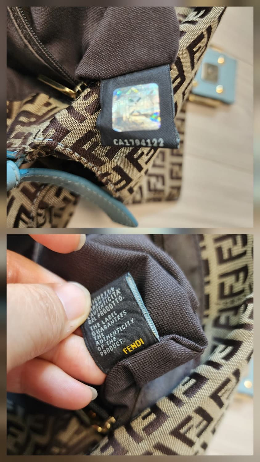 정품 펜디 쥬카 맘마백 상품이미지9