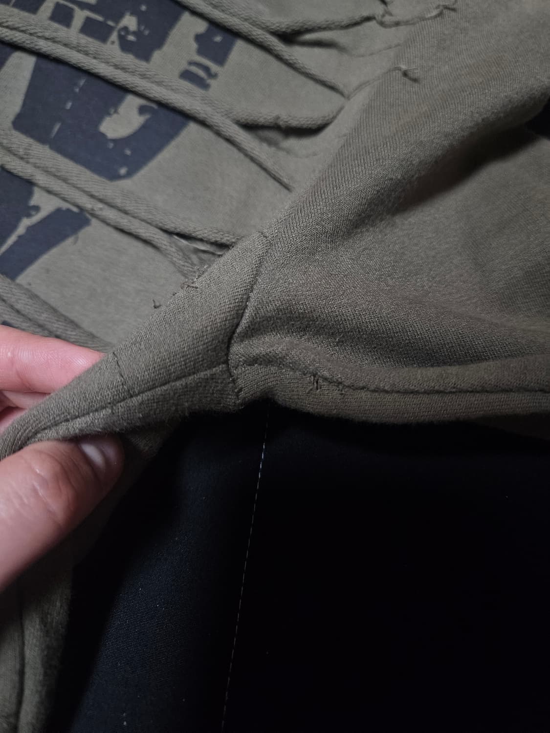 개대장 컷아웃 디테일 펑크 집업 y2k 상품이미지7