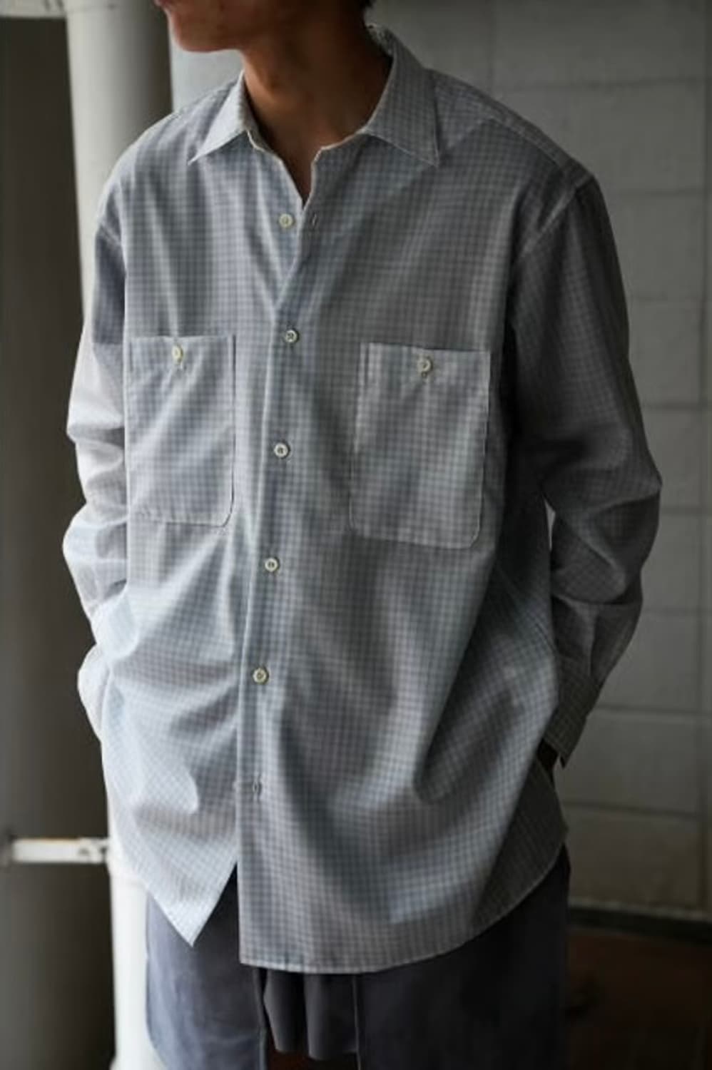 [4] 마티앤선즈 H WOOL work shirts 머스터워크 별주 상품이미지3