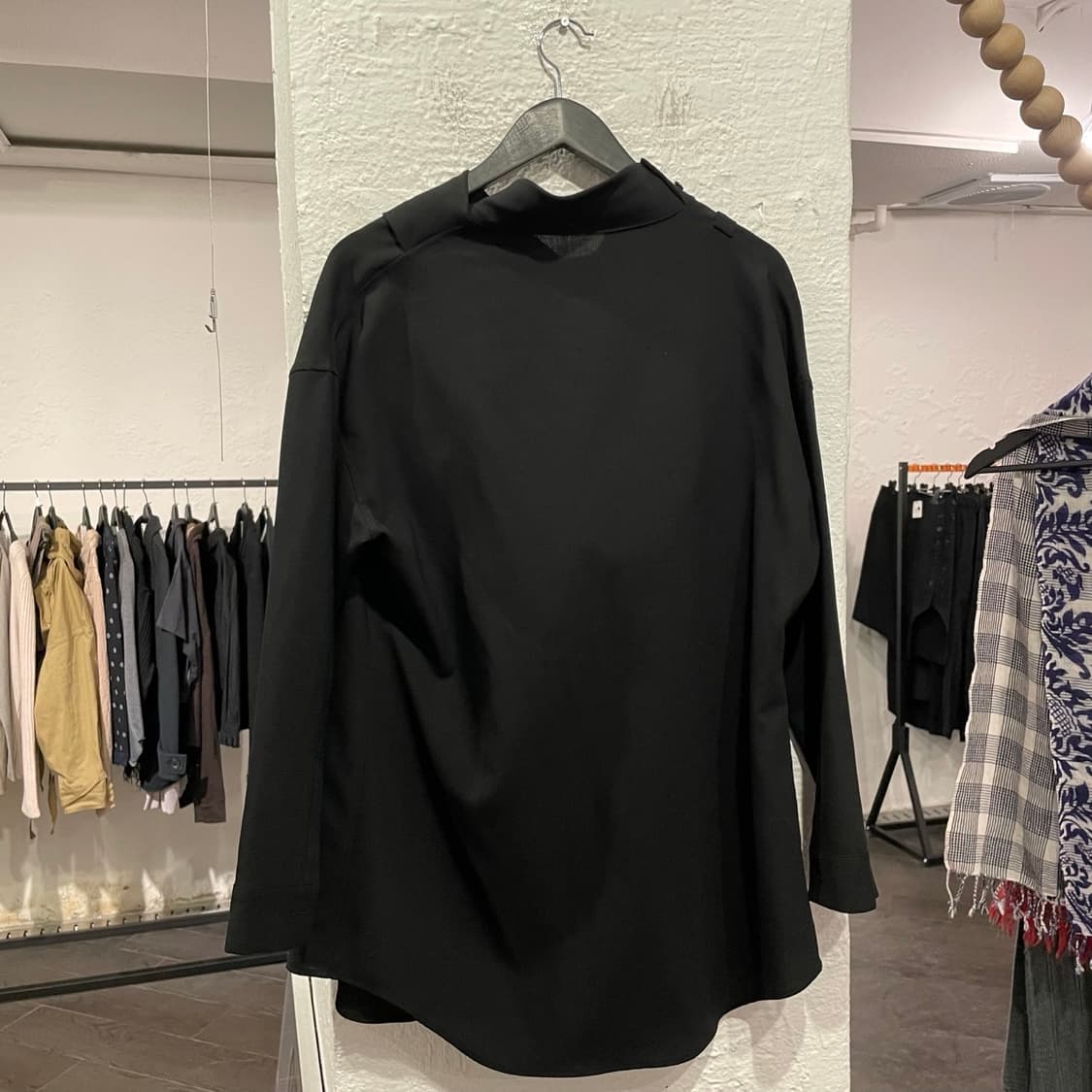 요지야마모토 드레이핑 셔츠 상품이미지3