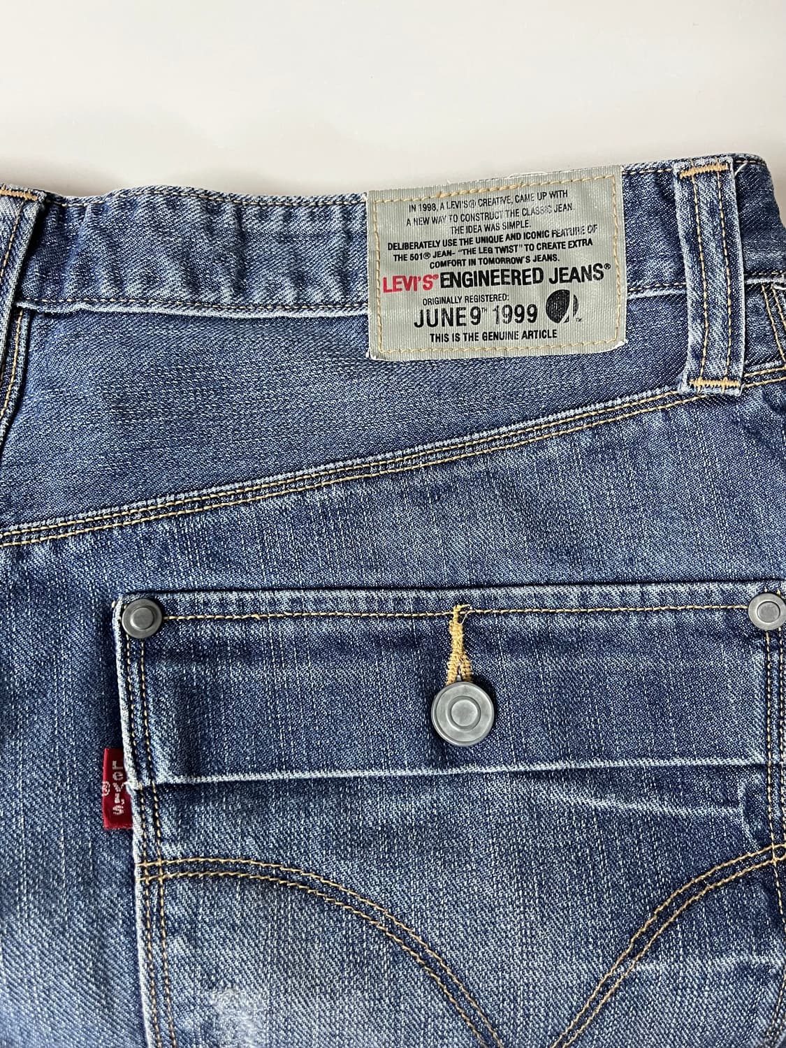 34) 리바이스 빈티지 1999 엔지니어드 워싱진 상품이미지6