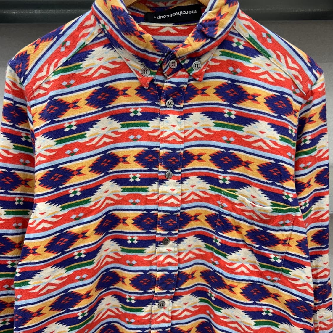 (S)메르시보꾸 패턴셔츠-Y323 상품이미지2