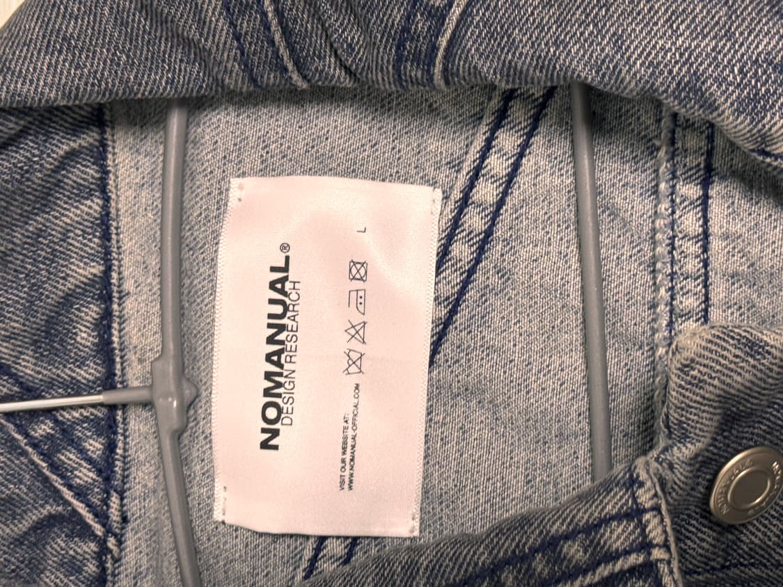 노메뉴얼 데님 셋업 상품이미지2