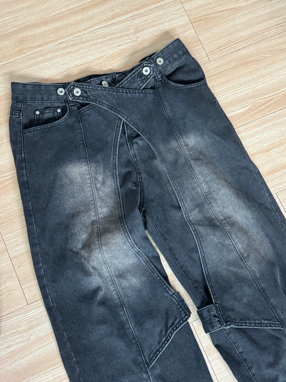 빈티지 디테일 바지 상품이미지1