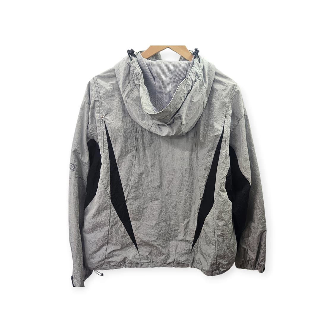 TRAVEL 배색 후드 바람막이 자켓 상품이미지4