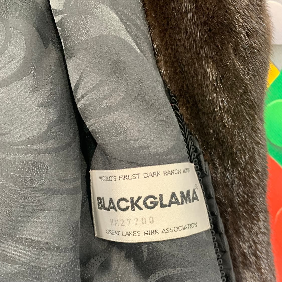 쿠치니 블랙그라마 밍크코트 상품이미지4