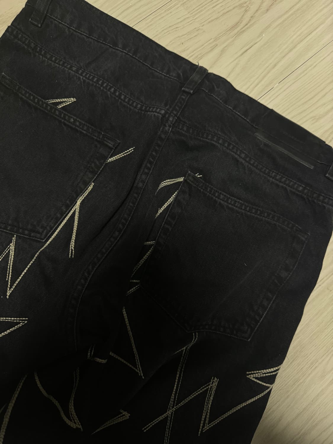 Ourlegacy 지그재그 진 상품이미지3