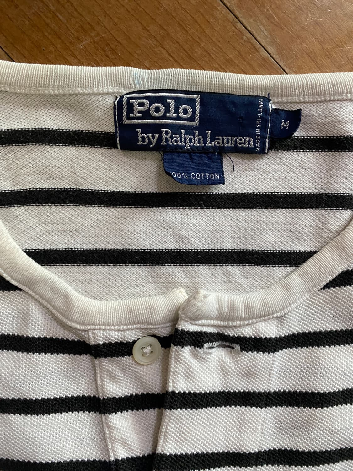 폴로 랄프로렌 스트라이프 티셔츠 M (105~110) 상품이미지2