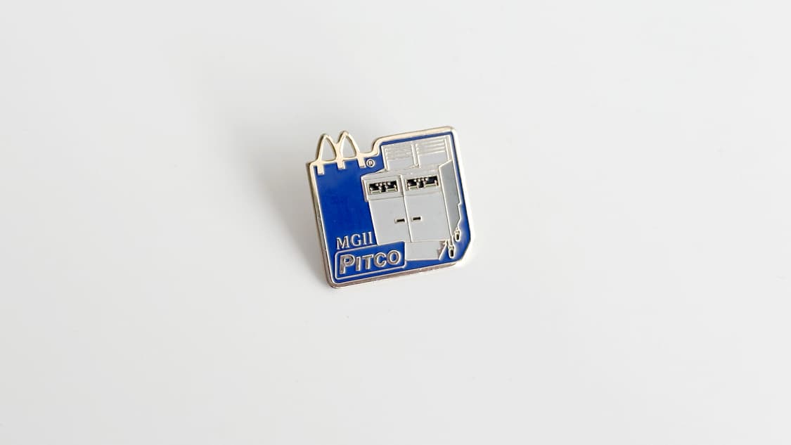 맥도날드 빈티지 크루 핀뱃지 라펠핀 ‘Pitco’ 상품이미지6