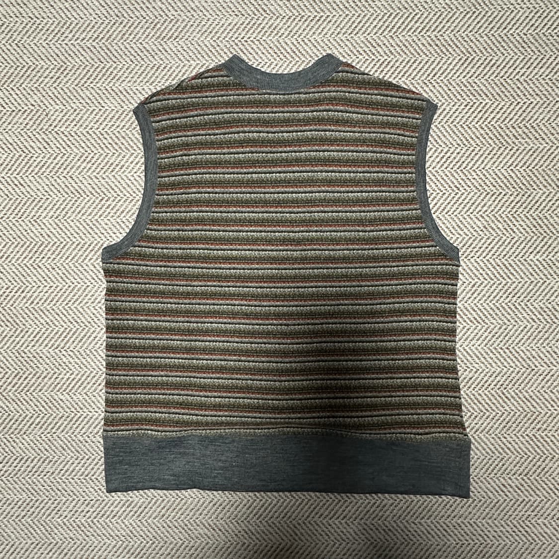 NIGEL CABOURN japan made knit vest 상품이미지2