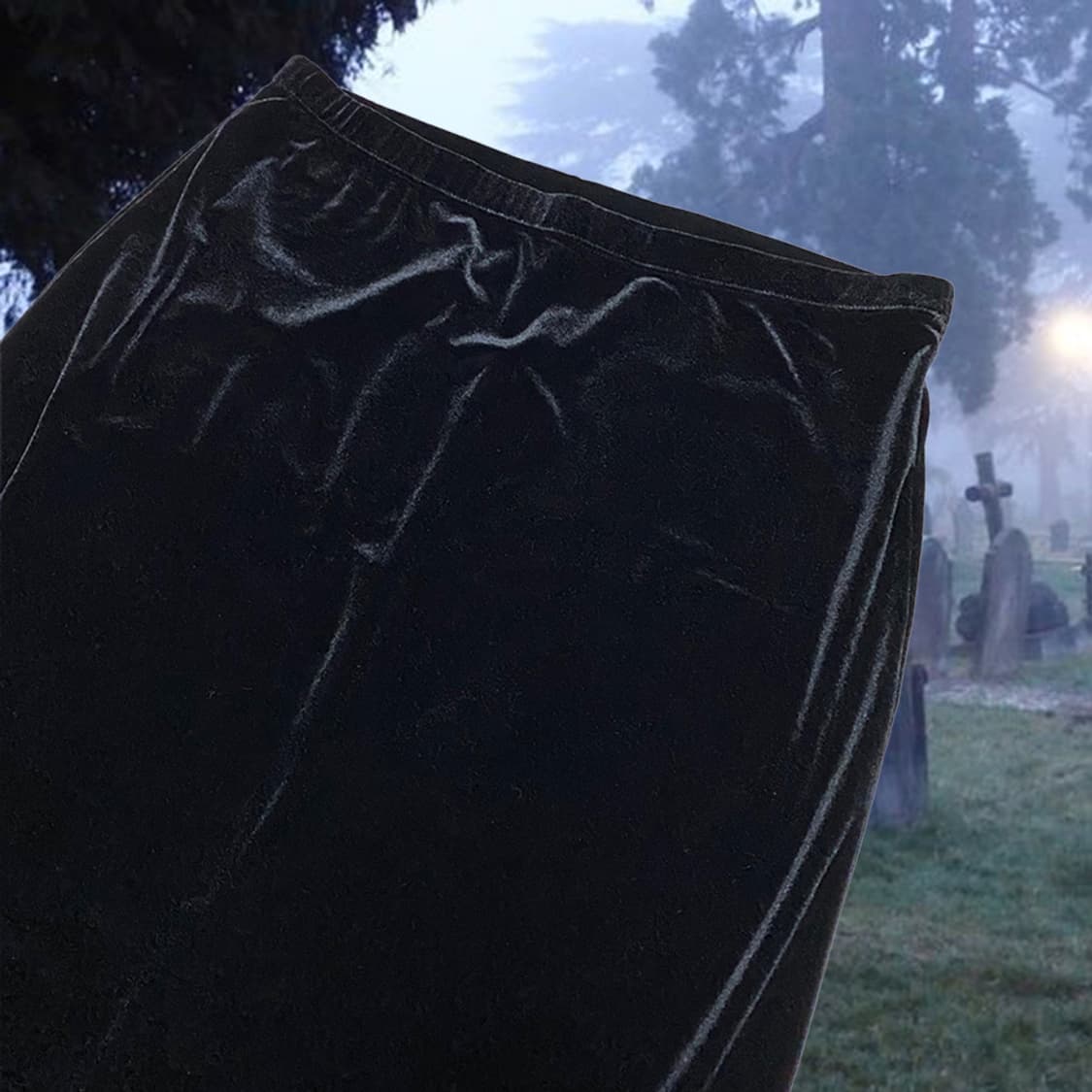 벨벳 롱스커트 (디팝직구) 상품이미지3