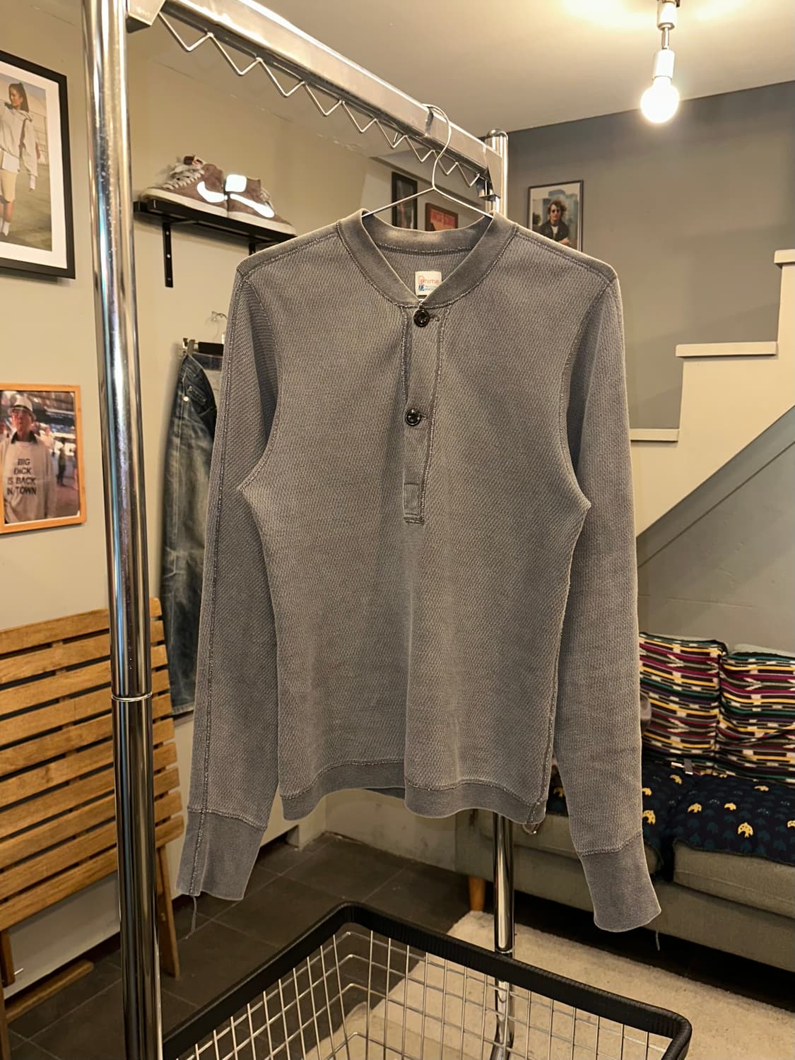 90-00’s Denime sports waffle sleeve 상품이미지4
