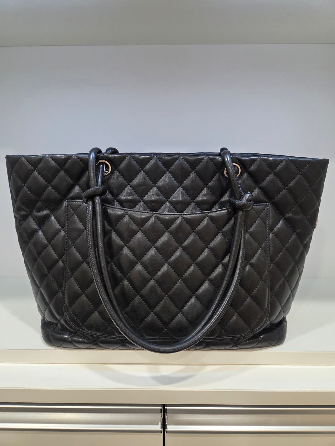 샤넬 깜뽕 숄더백 라지 상품이미지2