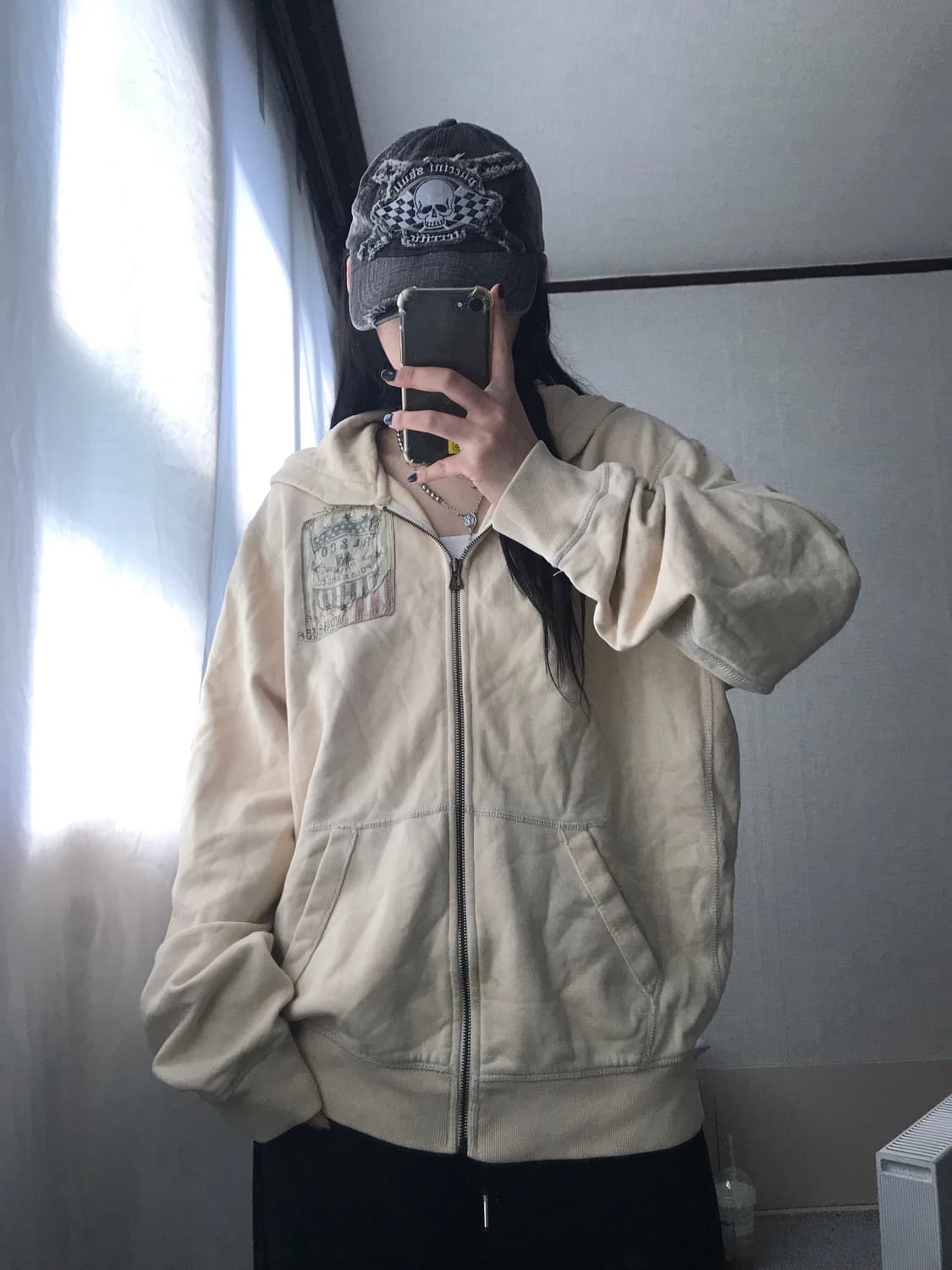 폴로 진스 성조기 오버핏 후드집업 상품이미지6