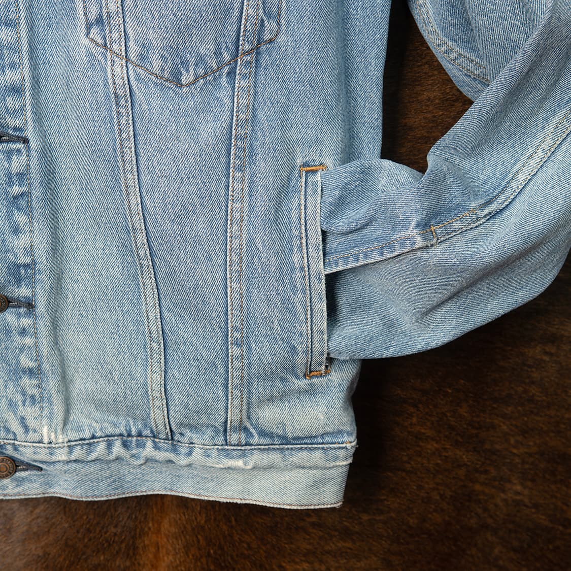 [115] 리바이스 시그니쳐 데님 트러커 자켓 오버사이즈 핏  상품이미지3