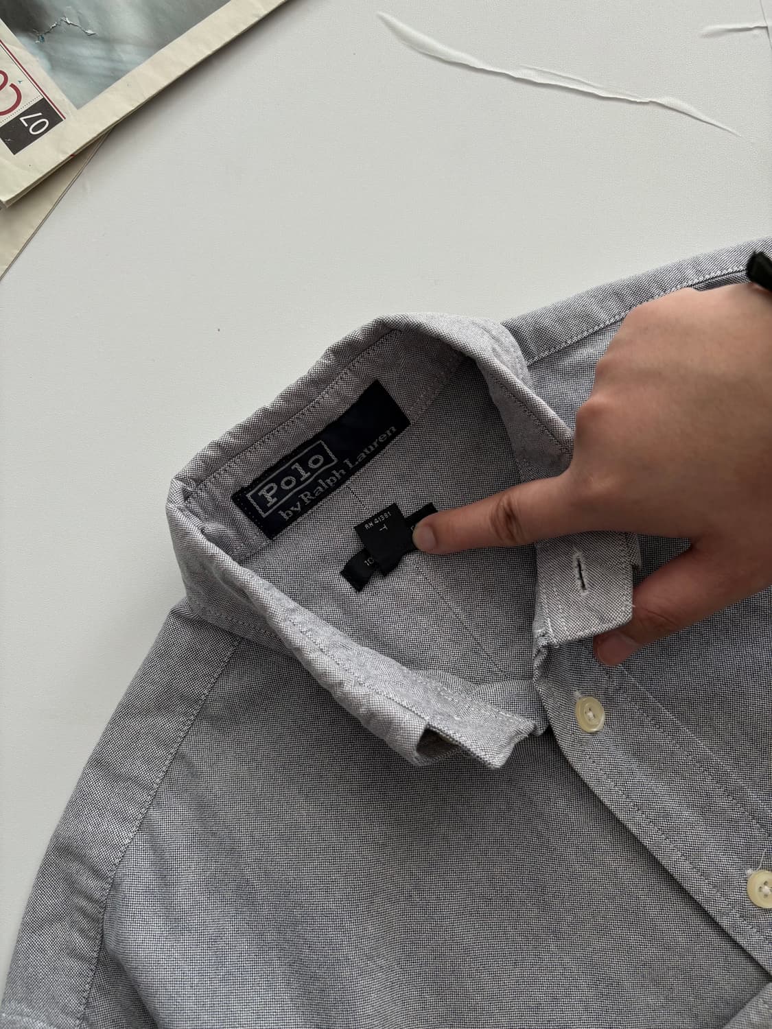 Polo 폴로랄프로렌 옥스포드 셔츠 상품이미지5