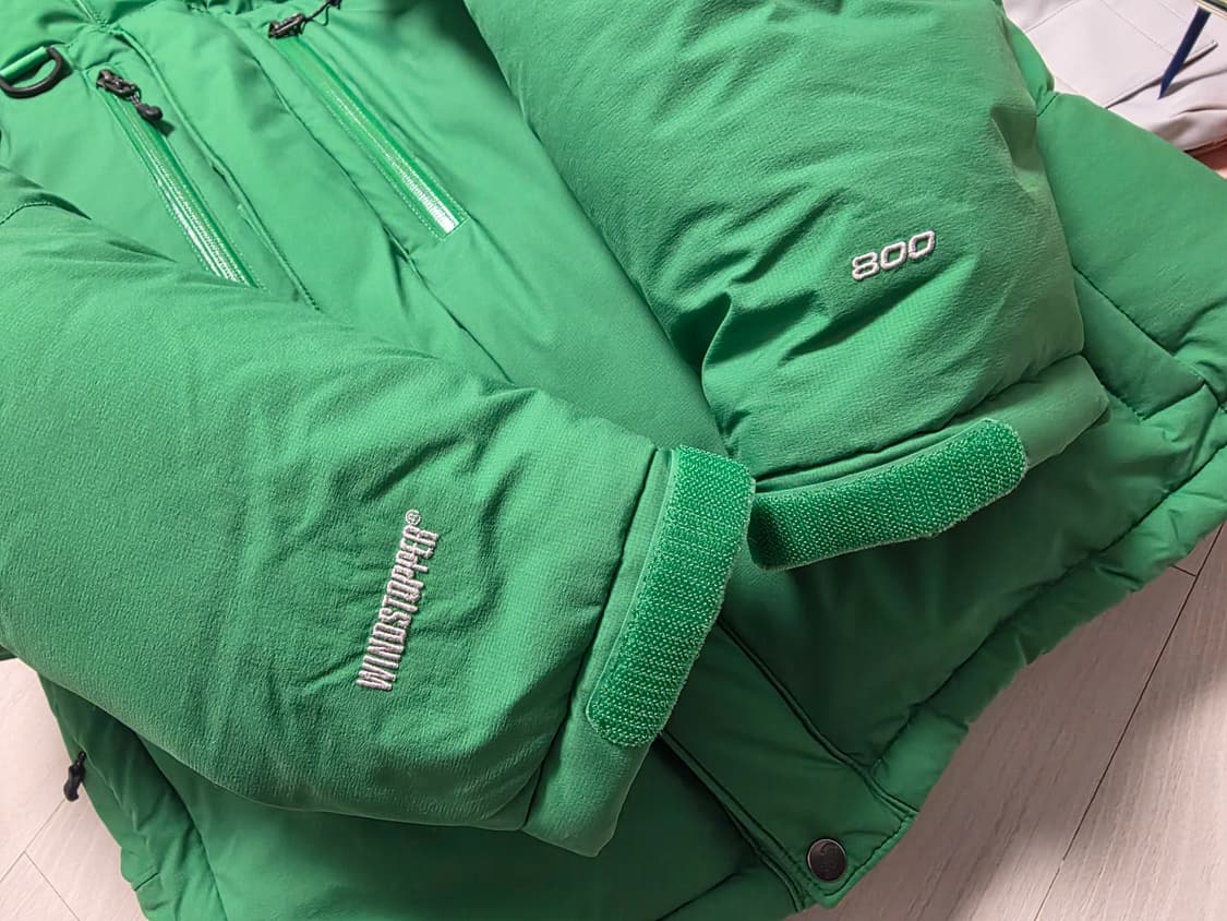 노스페이스 히말라야1 초록 100 상품이미지3